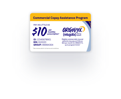 OROVYX Copay Assistance Program Card