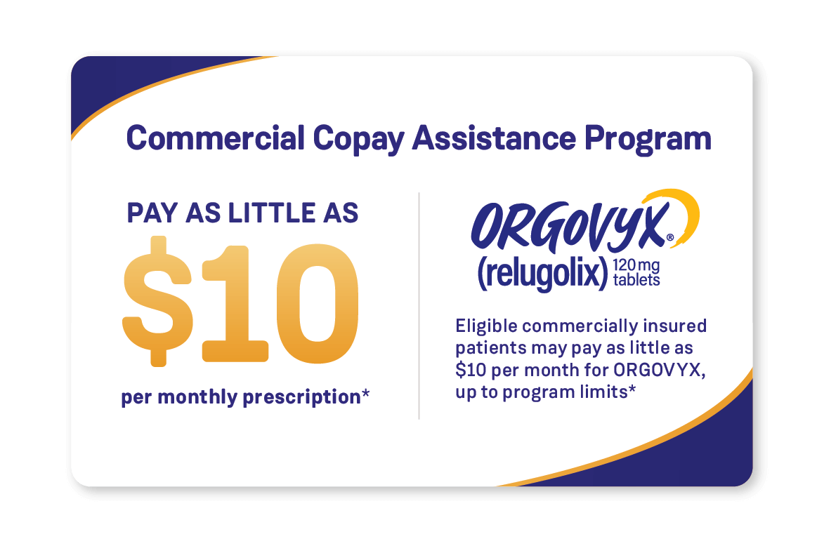 Financial Assistance ORGOVYX relugolix HCP Site